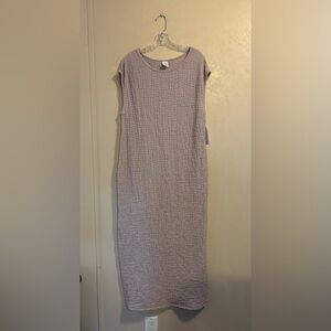 NWT Time and Tru Maternity Women's Textured Dress sz XL